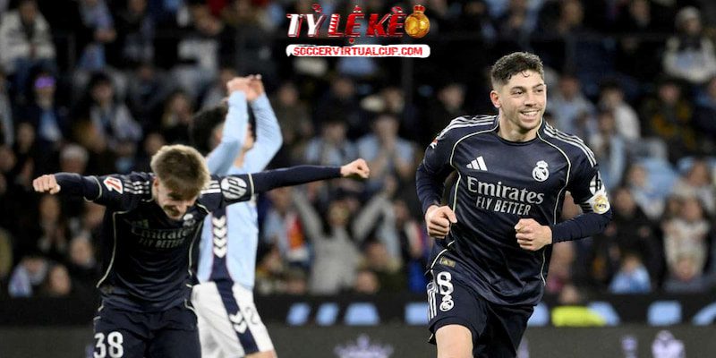 Real tạm thoát khỏi khủng hoảng sau khi đánh bại Celta Viga